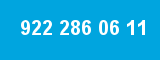 922 286 06 11
